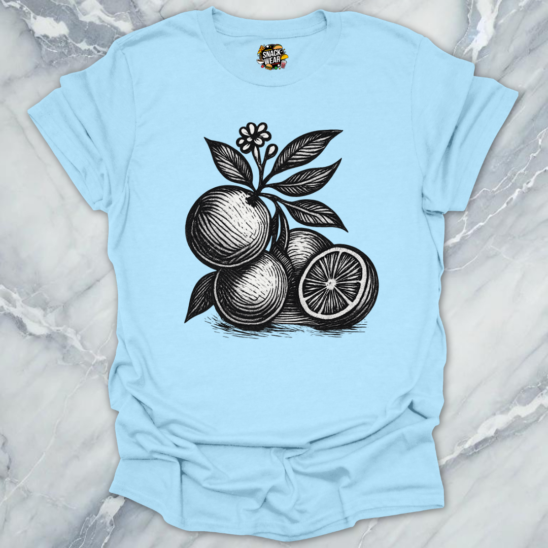 Vintage Citrus Woodcut T-Shirt
