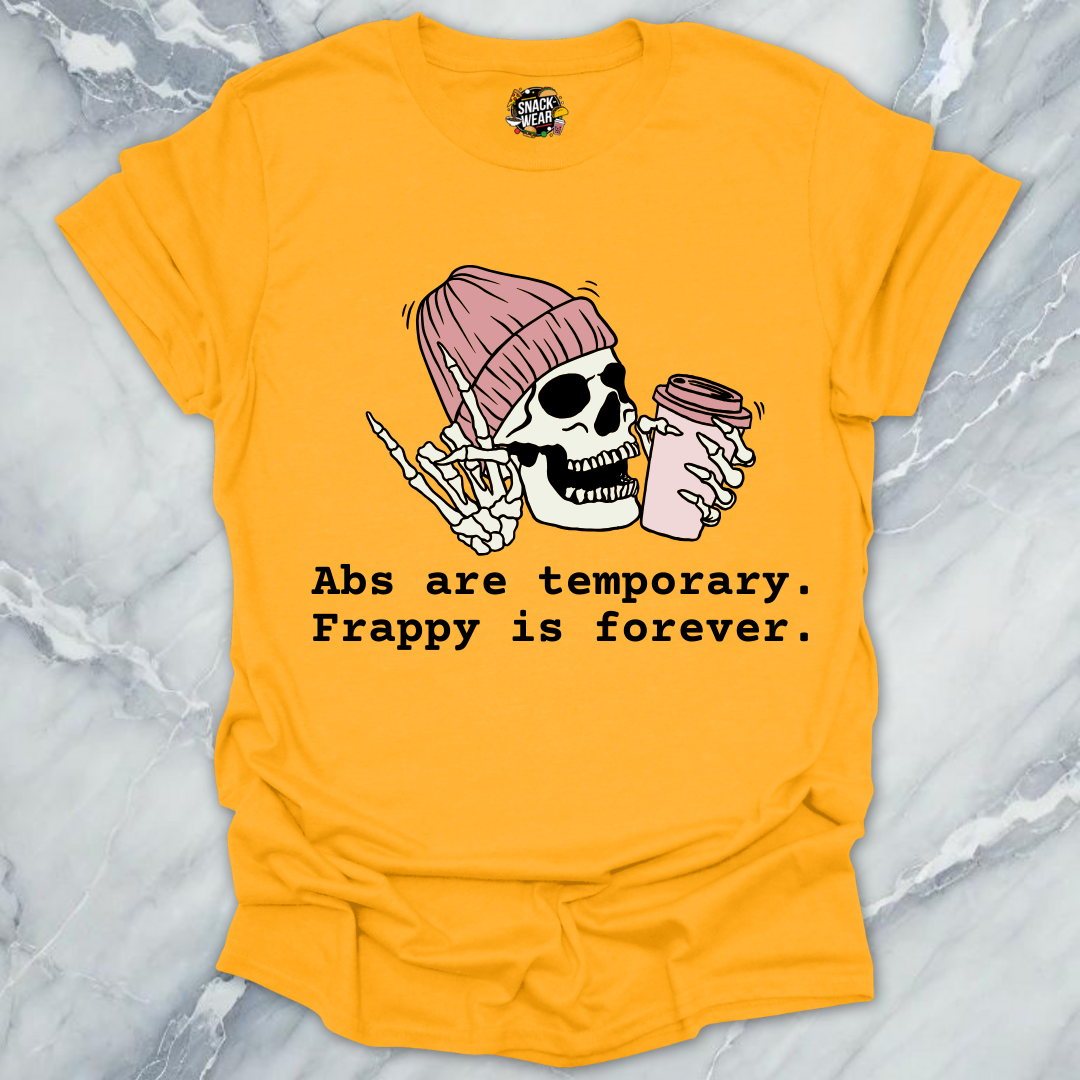 Frappy Skeleton Coffee T-Shirt