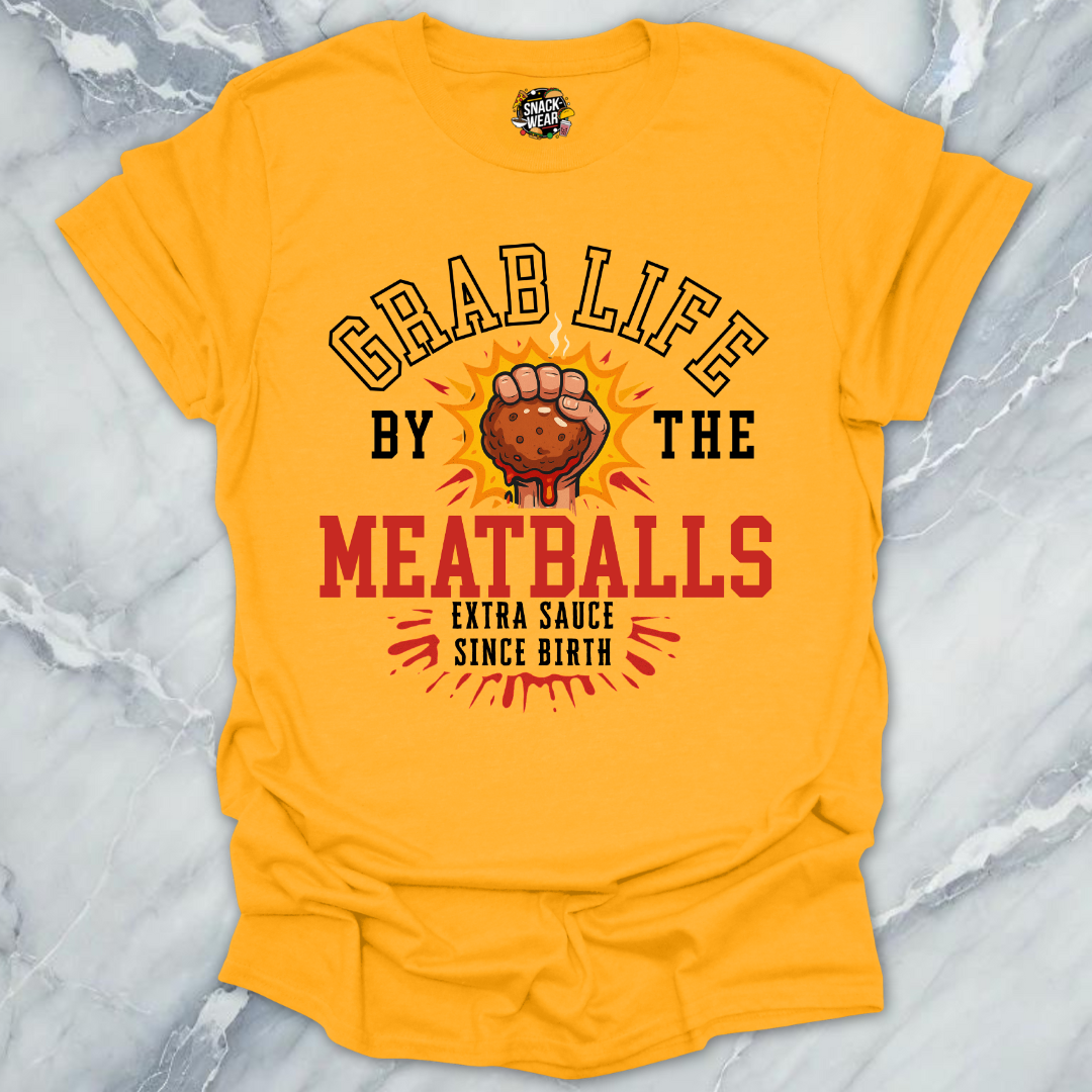 Life And Meatballs Economy T-Shirt