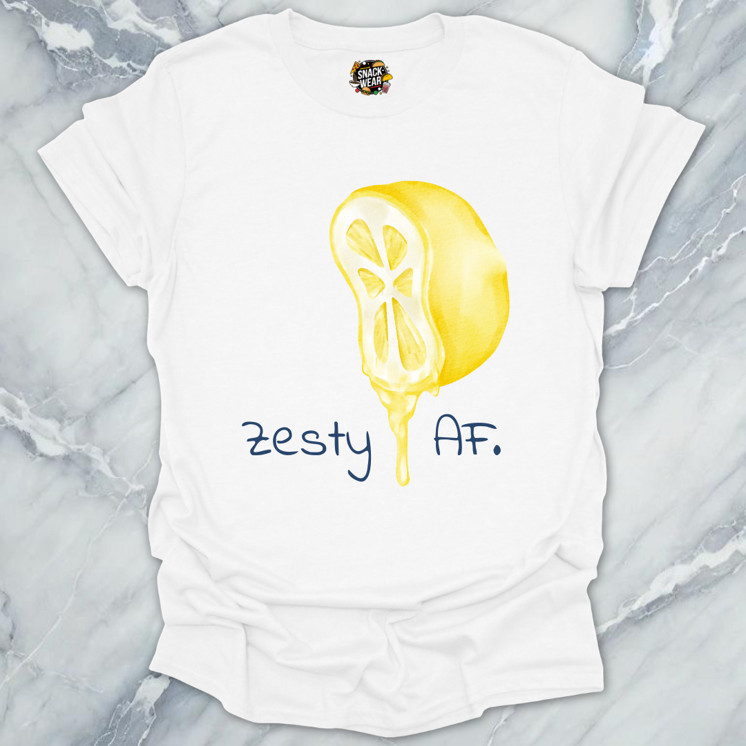 Zesty AF Lemon Citrus Core T-Shirt