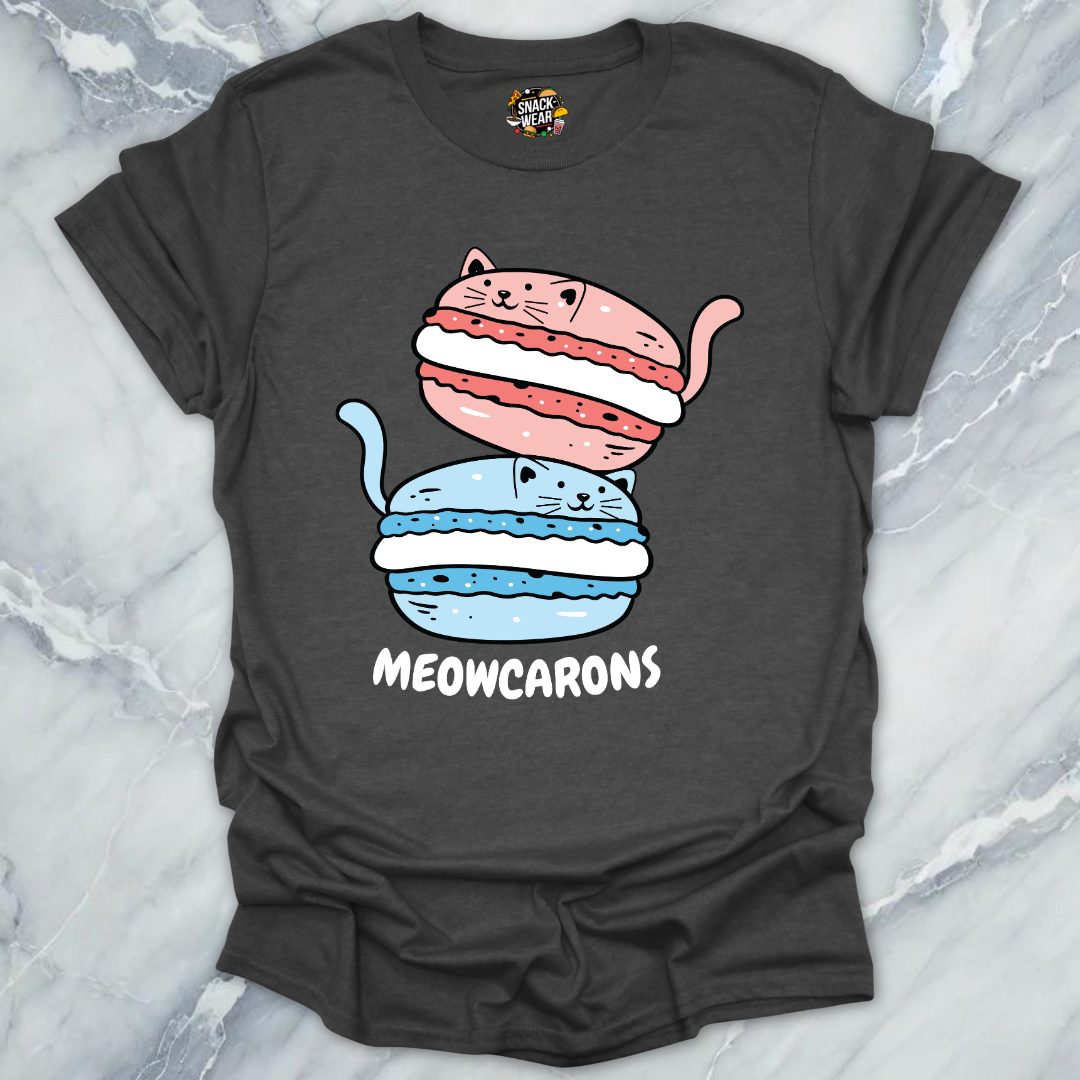 Meowcarons - Macaron Cookie Cat T-Shirt