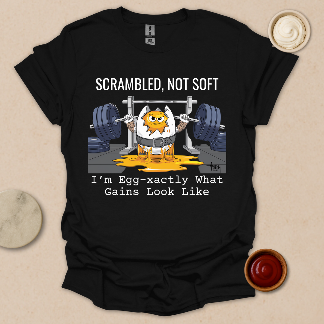 Scrambled, Not Soft T-Shirt