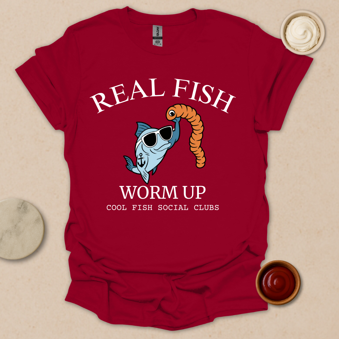 Real Fish Worm Up T-Shirt