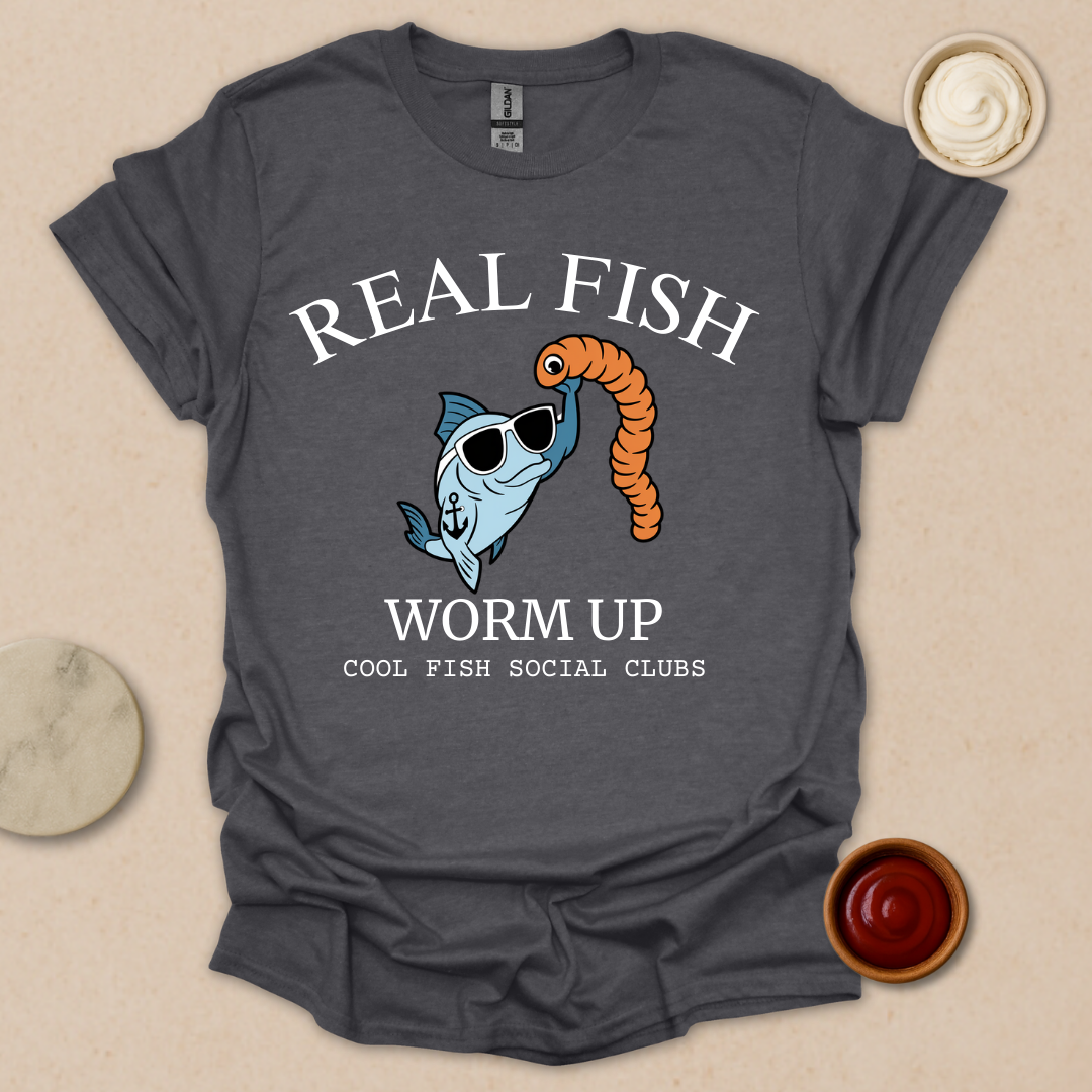 Real Fish Worm Up T-Shirt