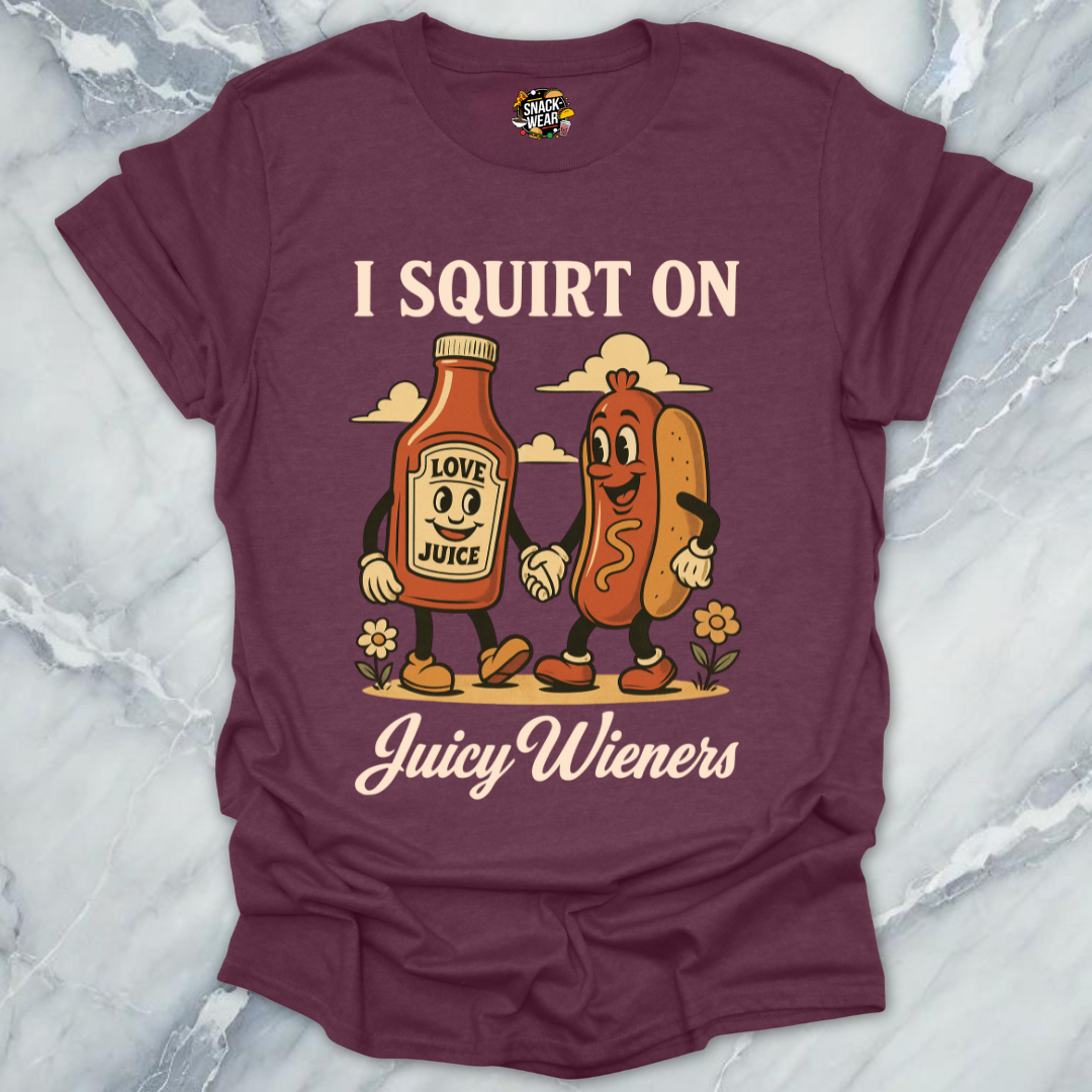Juicy Wiener Ketchup T-Shirt