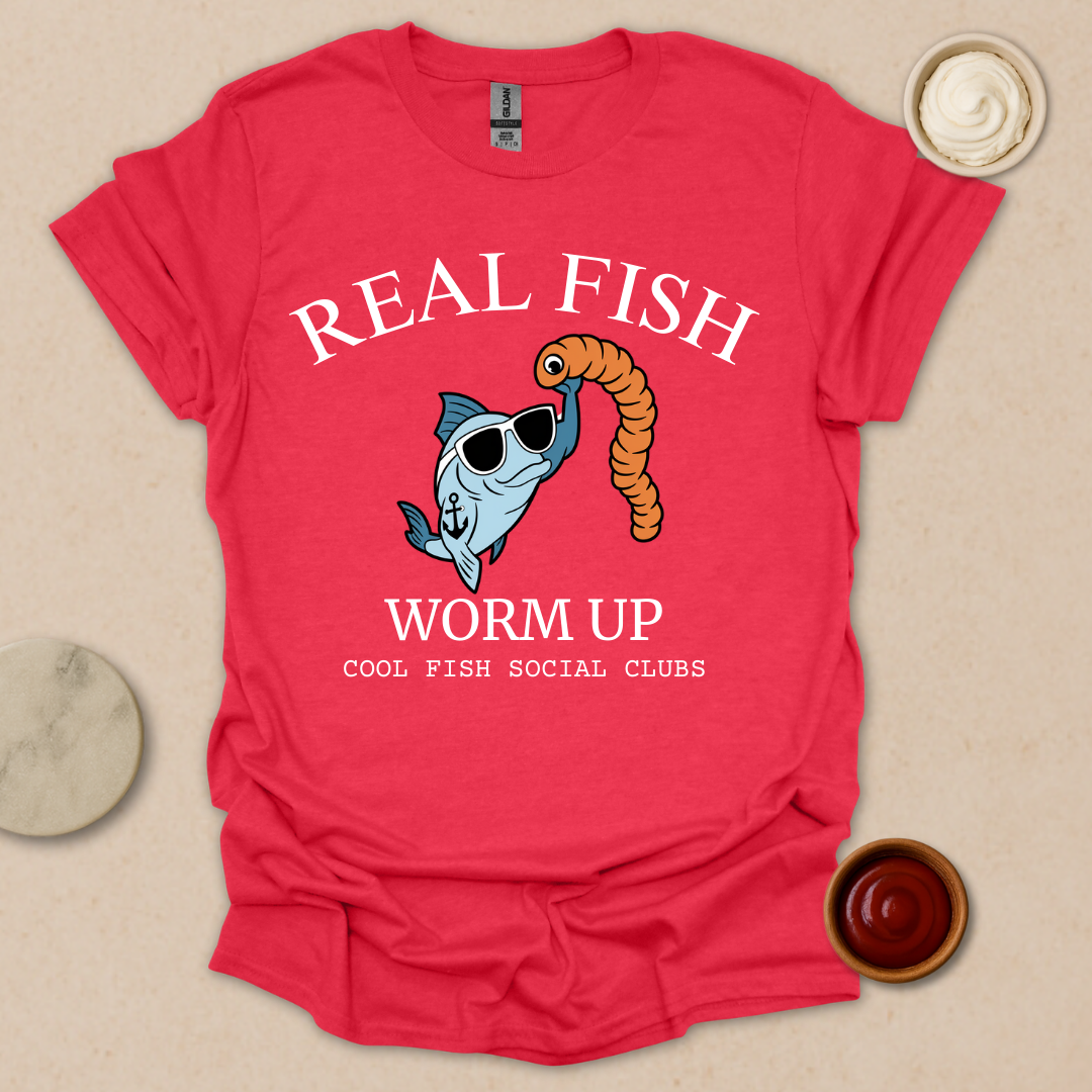 Real Fish Worm Up T-Shirt