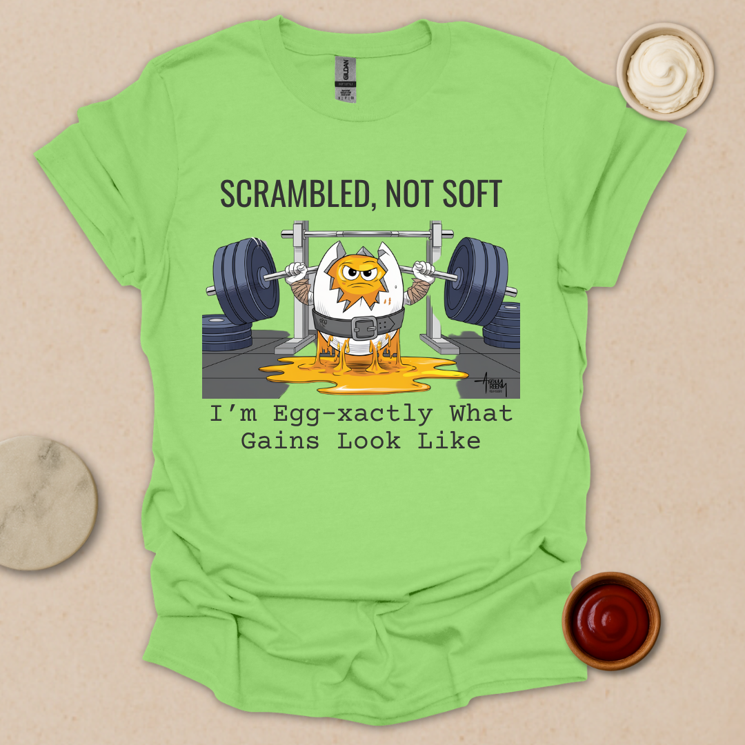 Scrambled, Not Soft T-Shirt