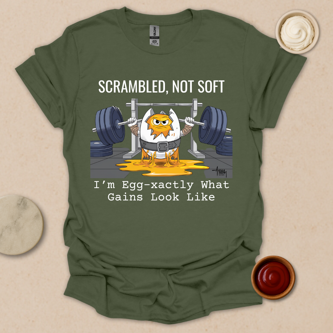 Scrambled, Not Soft T-Shirt