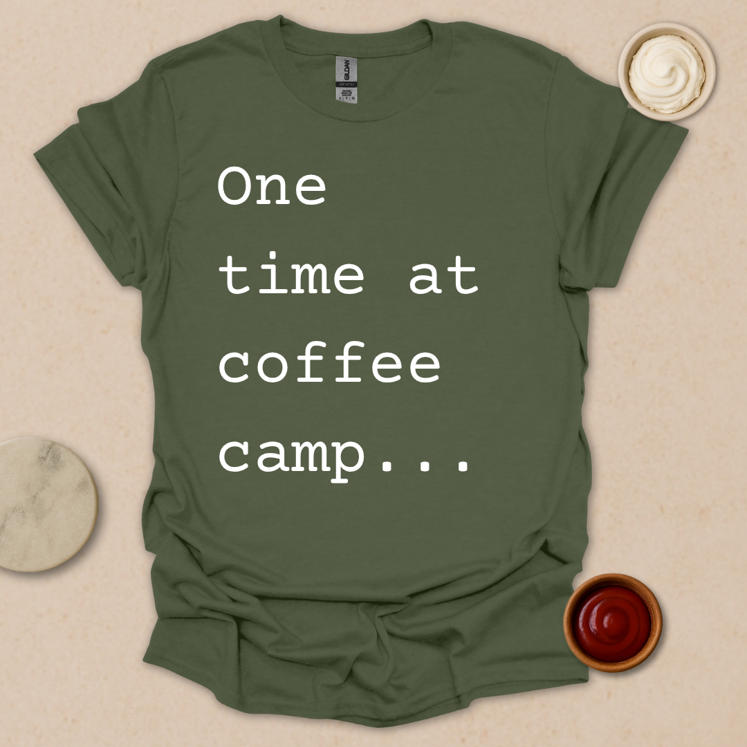 Coffee Camp Confession Tee T-Shirt