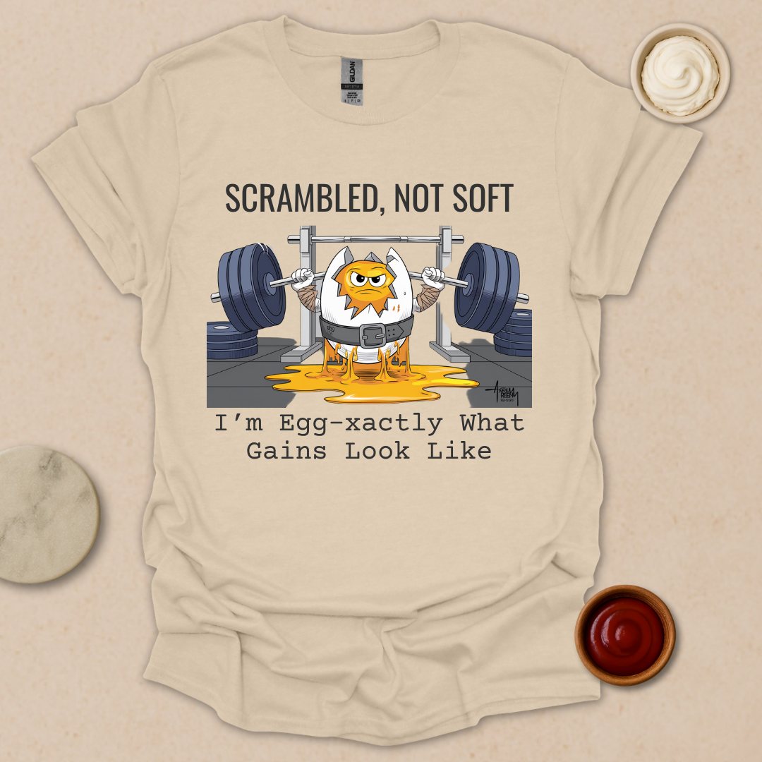 Scrambled, Not Soft T-Shirt