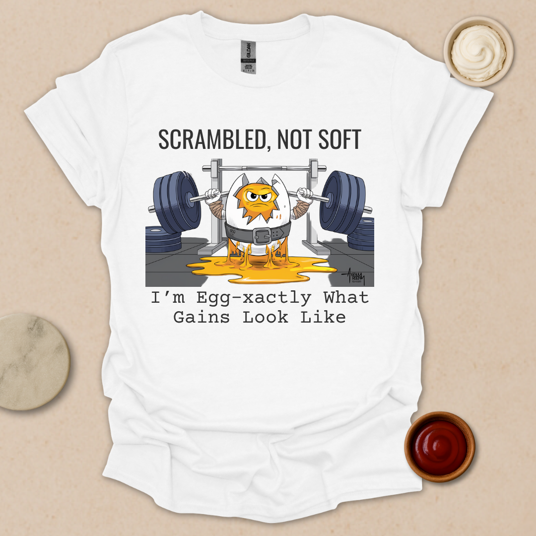 Scrambled, Not Soft T-Shirt