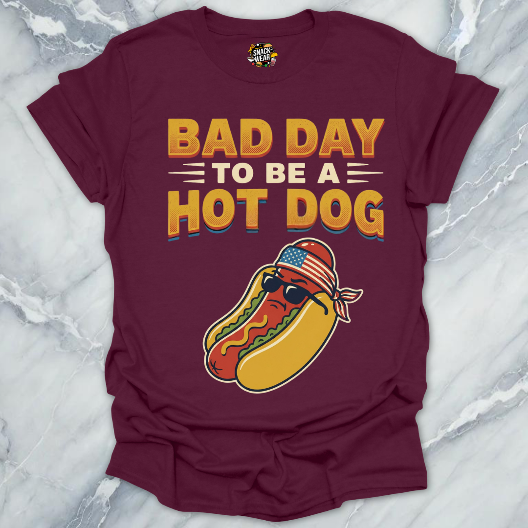 Bad Day To Be A Hot Dog T-Shirt