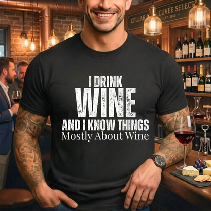 Drink Wine And Things T-Shirt