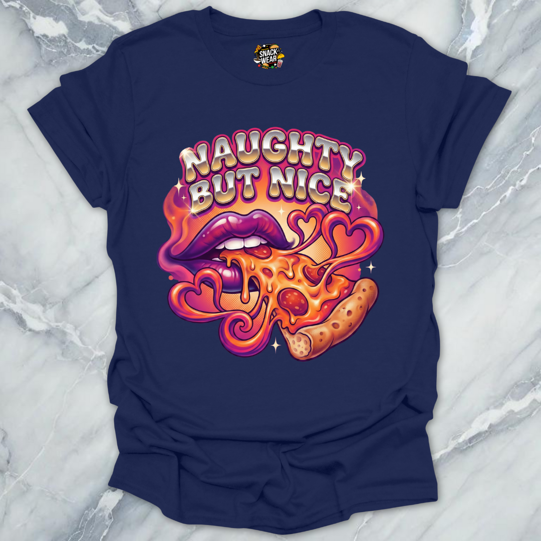 Retro Tattoo Pizza Streetwear T-Shirt