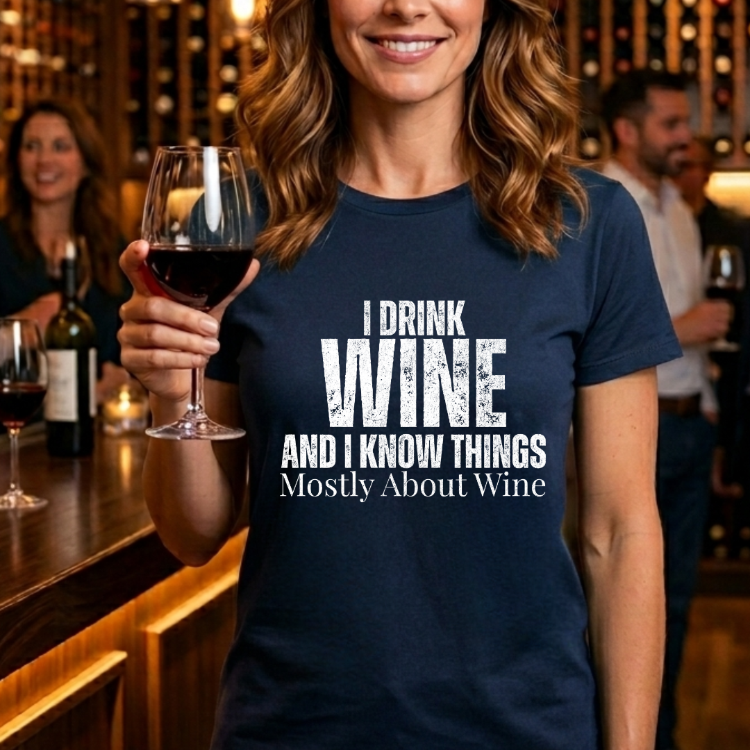 Drink Wine And Things T-Shirt