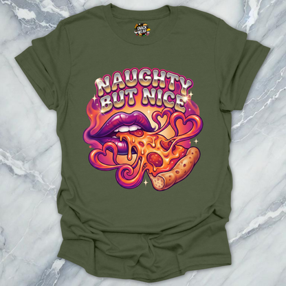 Retro Tattoo Pizza Streetwear T-Shirt