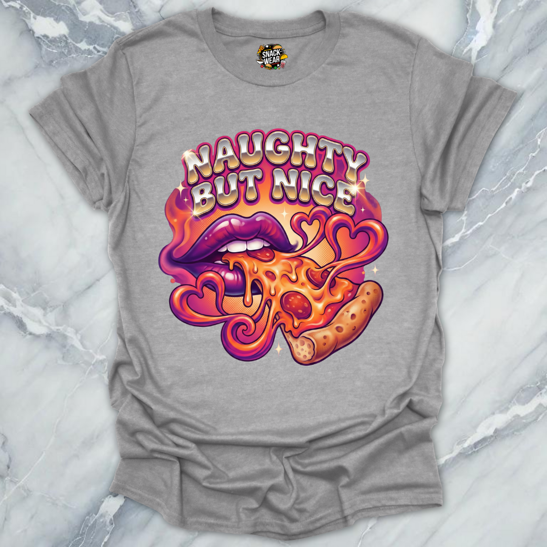 Retro Tattoo Pizza Streetwear T-Shirt