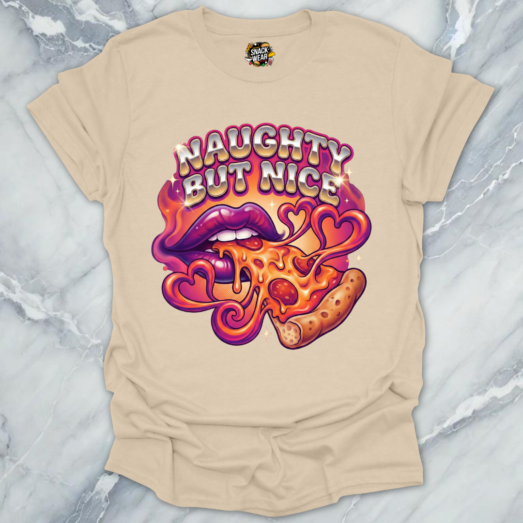 Retro Tattoo Pizza Streetwear T-Shirt