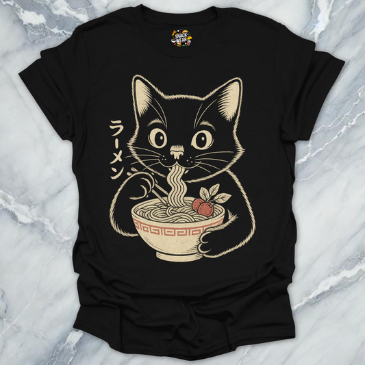 Ramen Cat Sketch T-Shirt