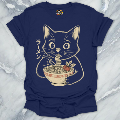 Ramen Cat Sketch T-Shirt