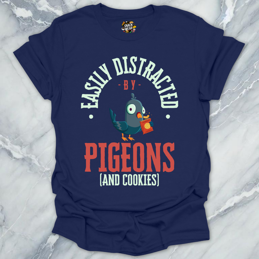Pigeons And Cookies ADHD T-Shirt