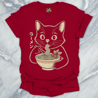 Ramen Cat Sketch T-Shirt