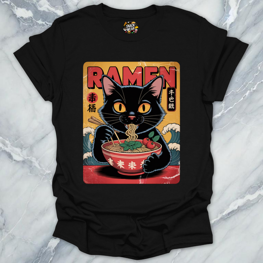 Ramen Cat - Vintage Poster