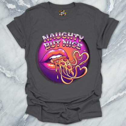 Naughty But Nice Pizza T-Shirt