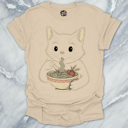 Ramen Cat Sketch T-Shirt