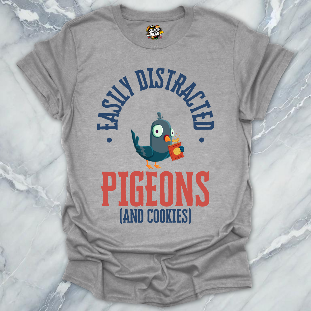 Pigeons And Cookies ADHD T-Shirt
