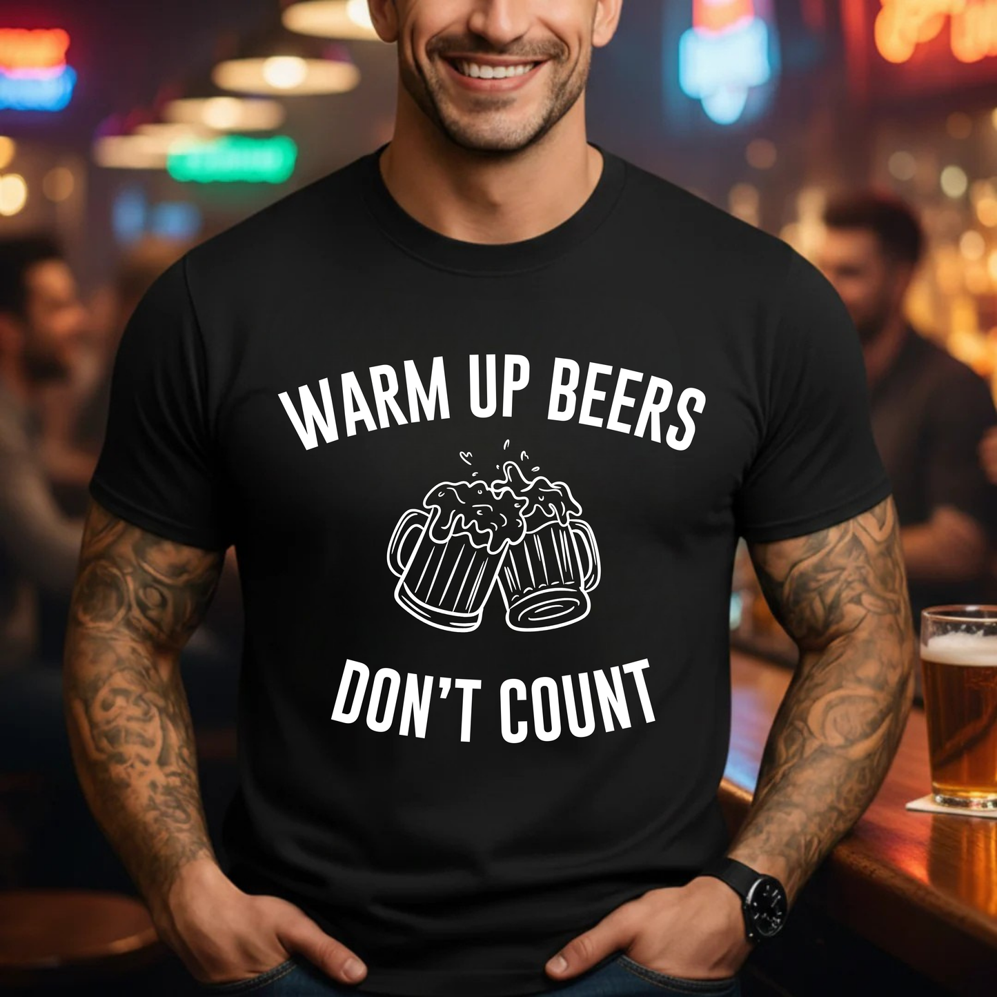 Warm Up Beers Don't Count T-Shirt