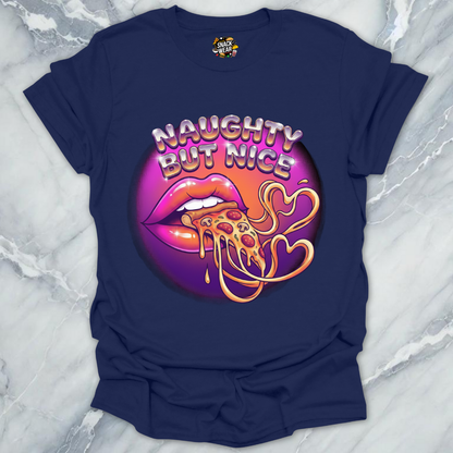 Naughty But Nice Pizza T-Shirt