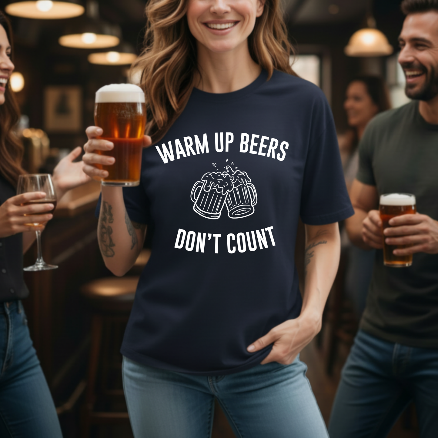 Warm Up Beers Don't Count T-Shirt