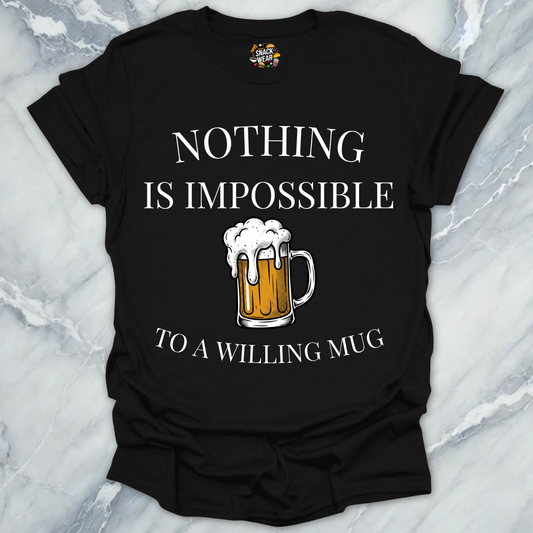 Willing Mug Beer T-Shirt