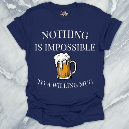 Willing Mug Beer T-Shirt