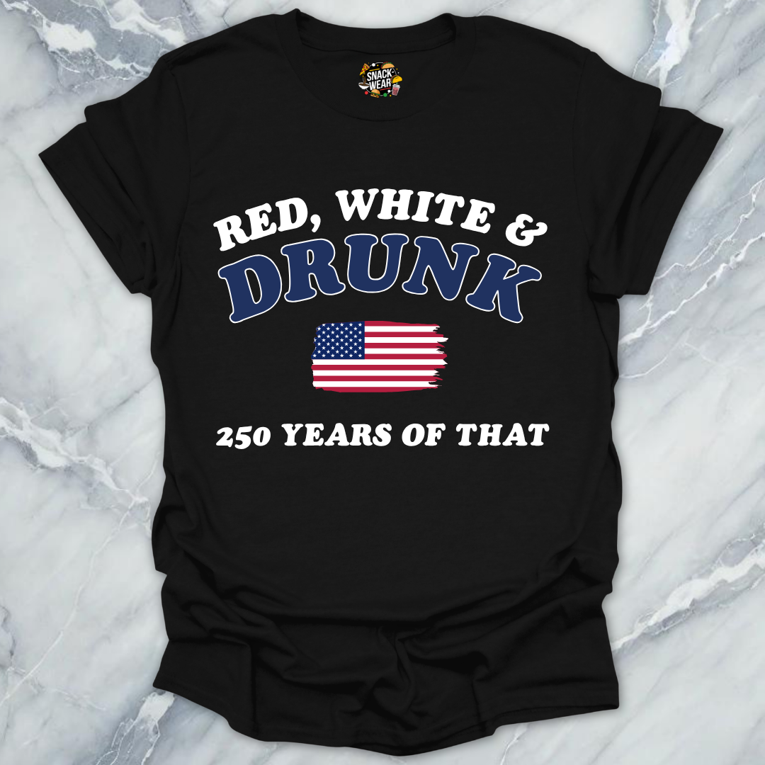Red White And Drunk T-Shirt