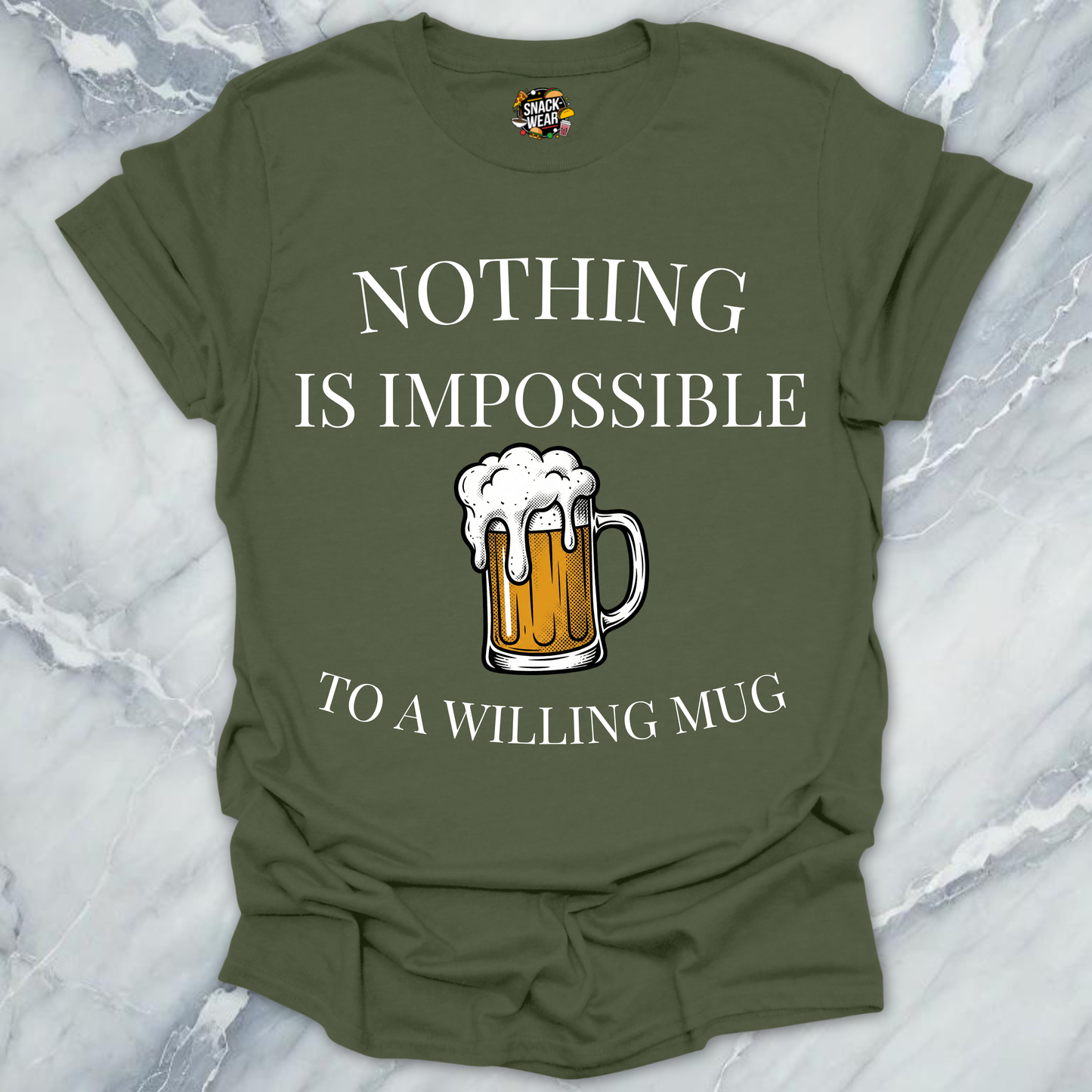 Willing Mug Beer T-Shirt