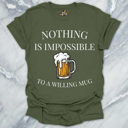 Willing Mug Beer T-Shirt