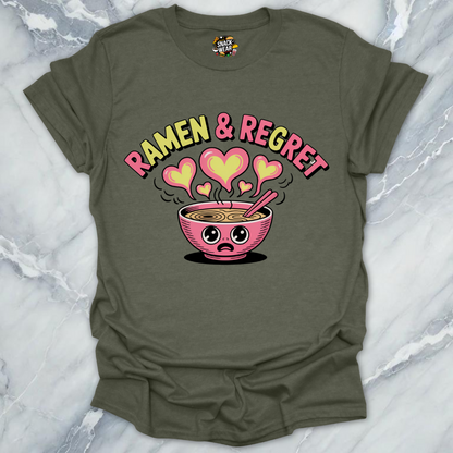 Ramen & Regret Late Night Ramen T-Shirt