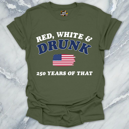 Red White And Drunk T-Shirt