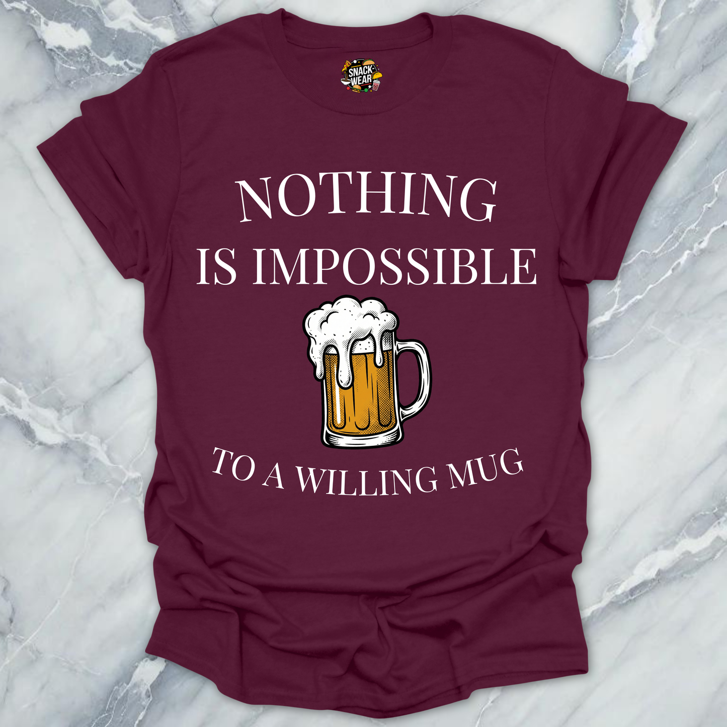 Willing Mug Beer T-Shirt