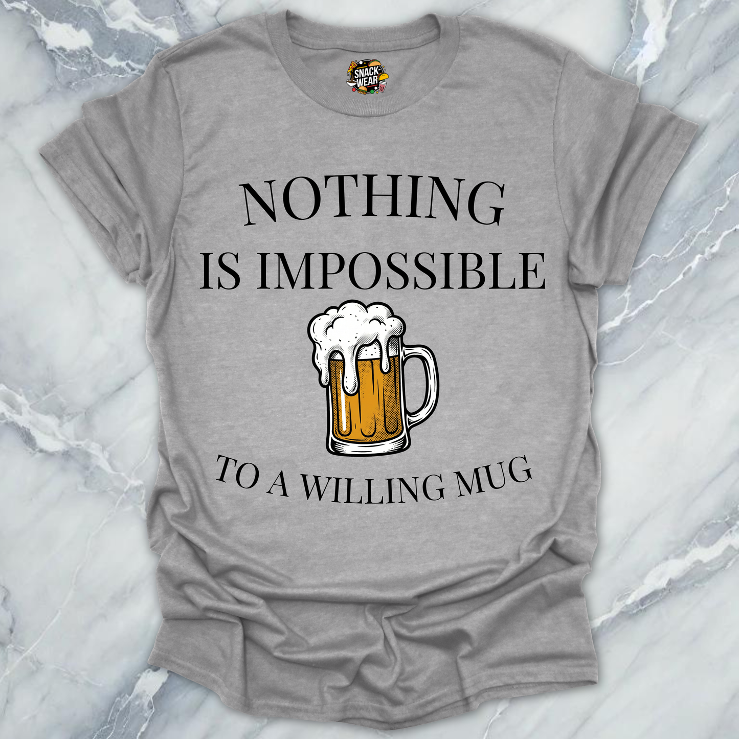 Willing Mug Beer T-Shirt