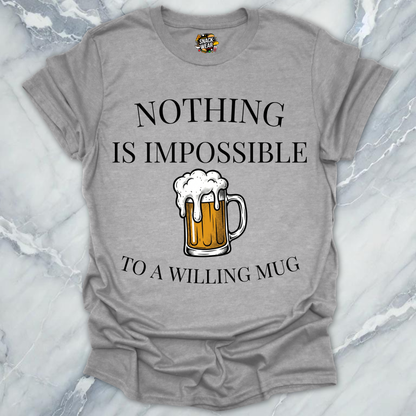 Willing Mug Beer T-Shirt