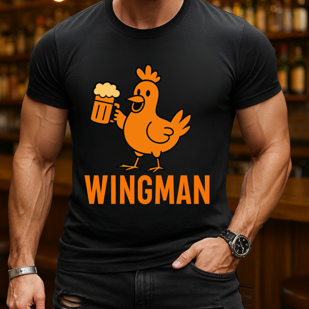 Wingman Chicken Beer T-Shirt