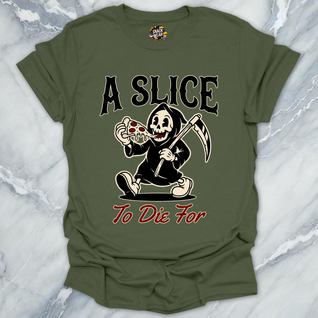 Retro Reaper Pizza T-Shirt
