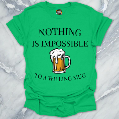 Willing Mug Beer T-Shirt