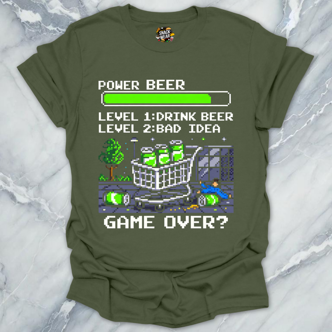 Power Beer Gamer T-Shirt