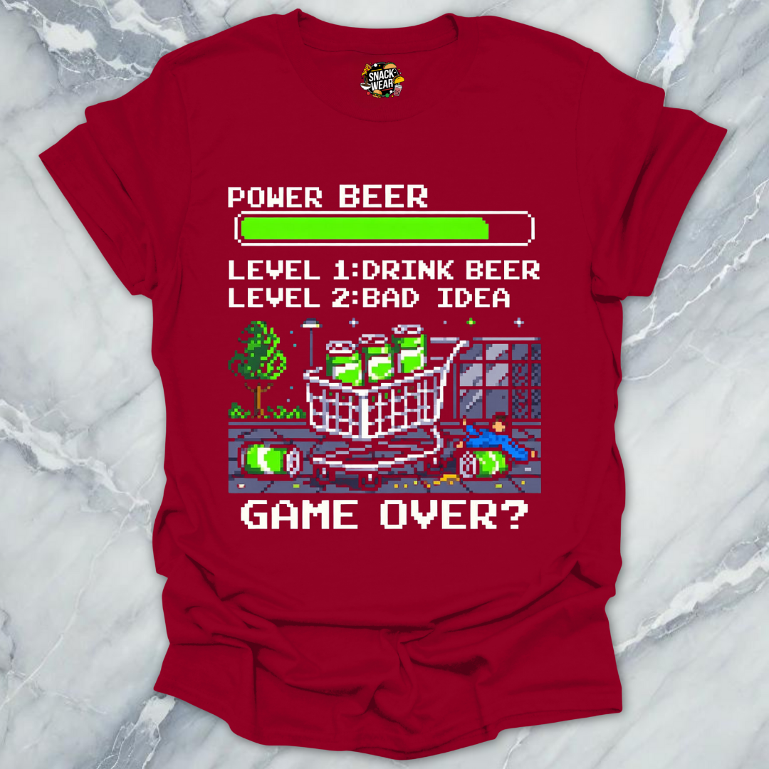 Power Beer Gamer T-Shirt