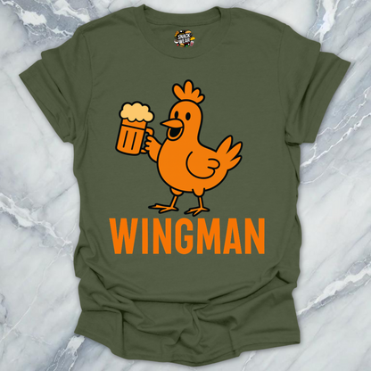 Wingman Chicken Beer T-Shirt
