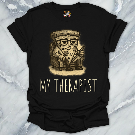 Vintage Therapist Pizza T-Shirt